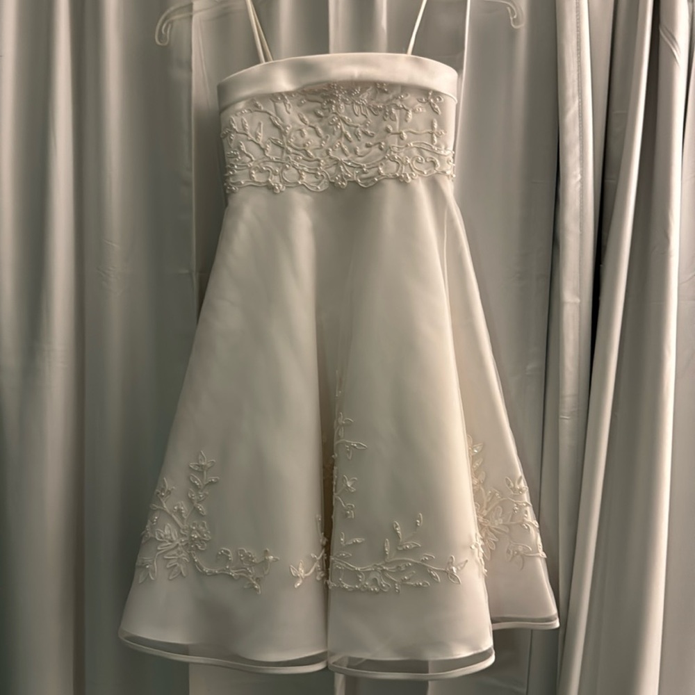 David’s bridal flower girl gown